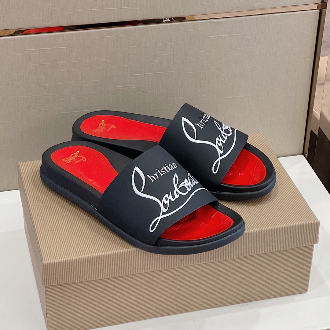 Men C*hristian L*ouboutin Top Quality slippers