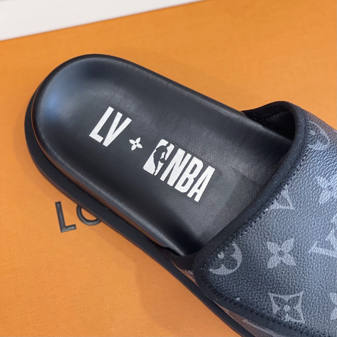 Men L*ouis V*uitton Top Slippers