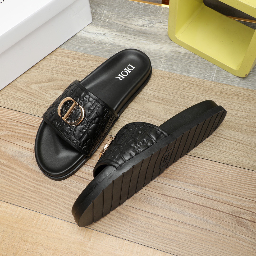 Men D*ior Top Quality slippers