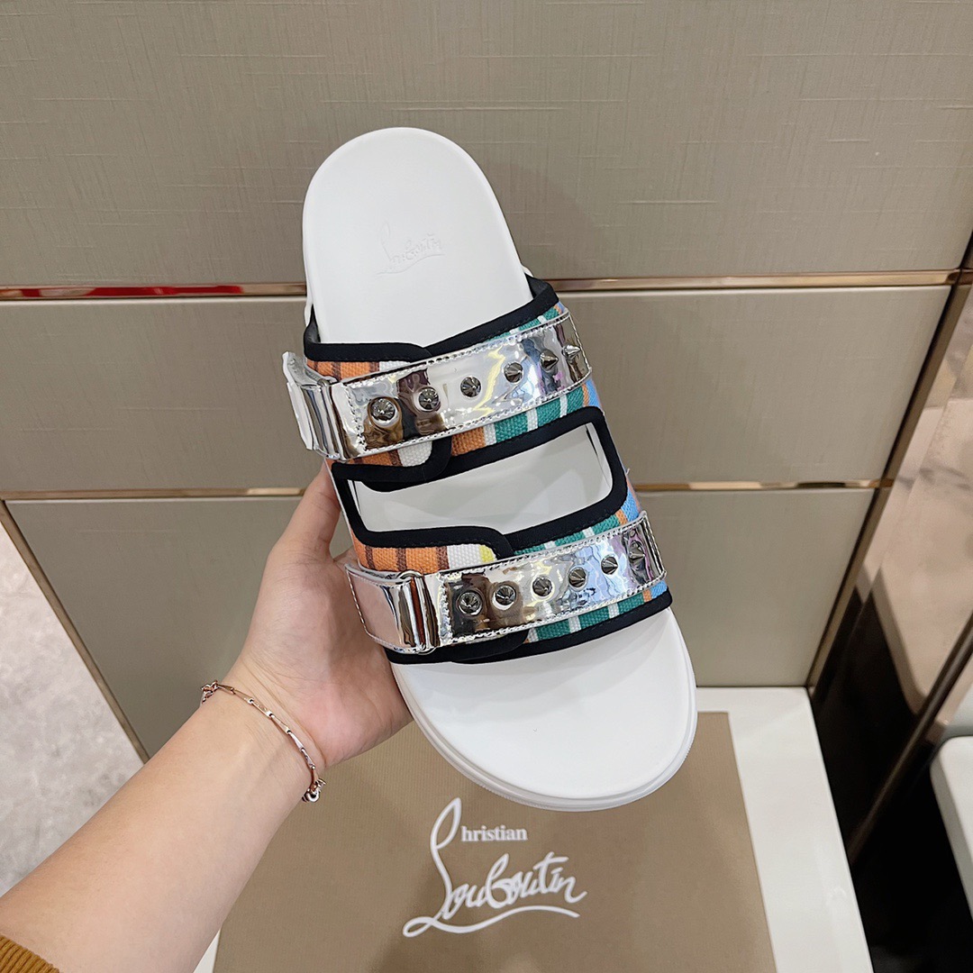 Men C*hristian L*ouboutin Top Quality slippers