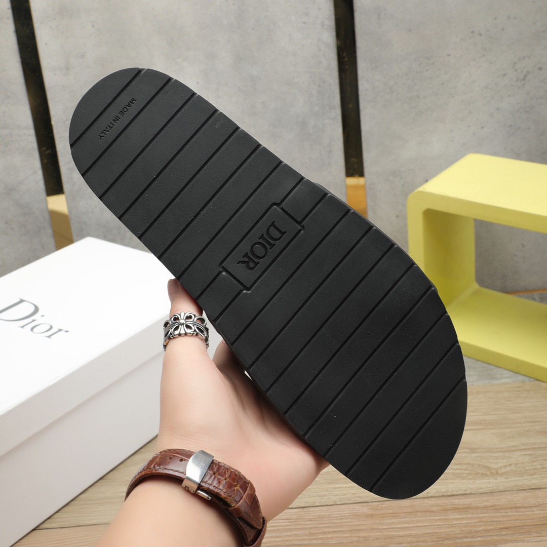 Men D*ior Top Quality slippers
