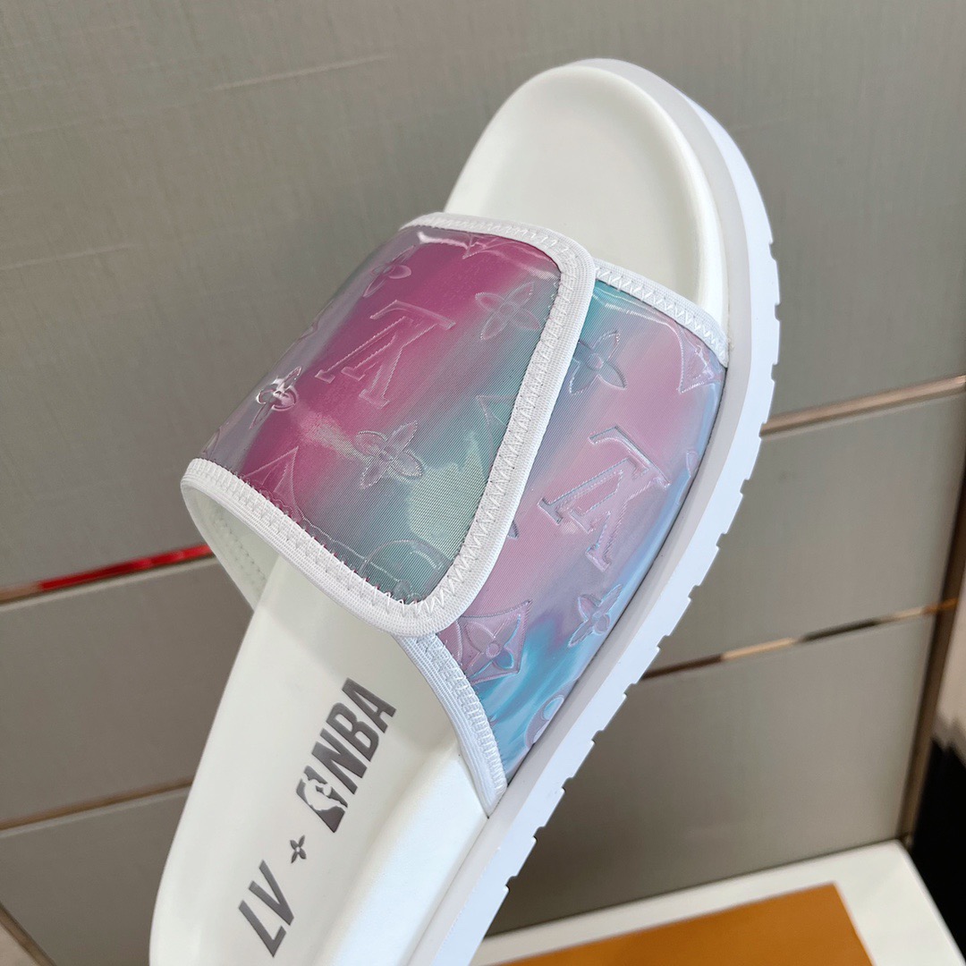 Men L*ouis V*uitton Top Slippers