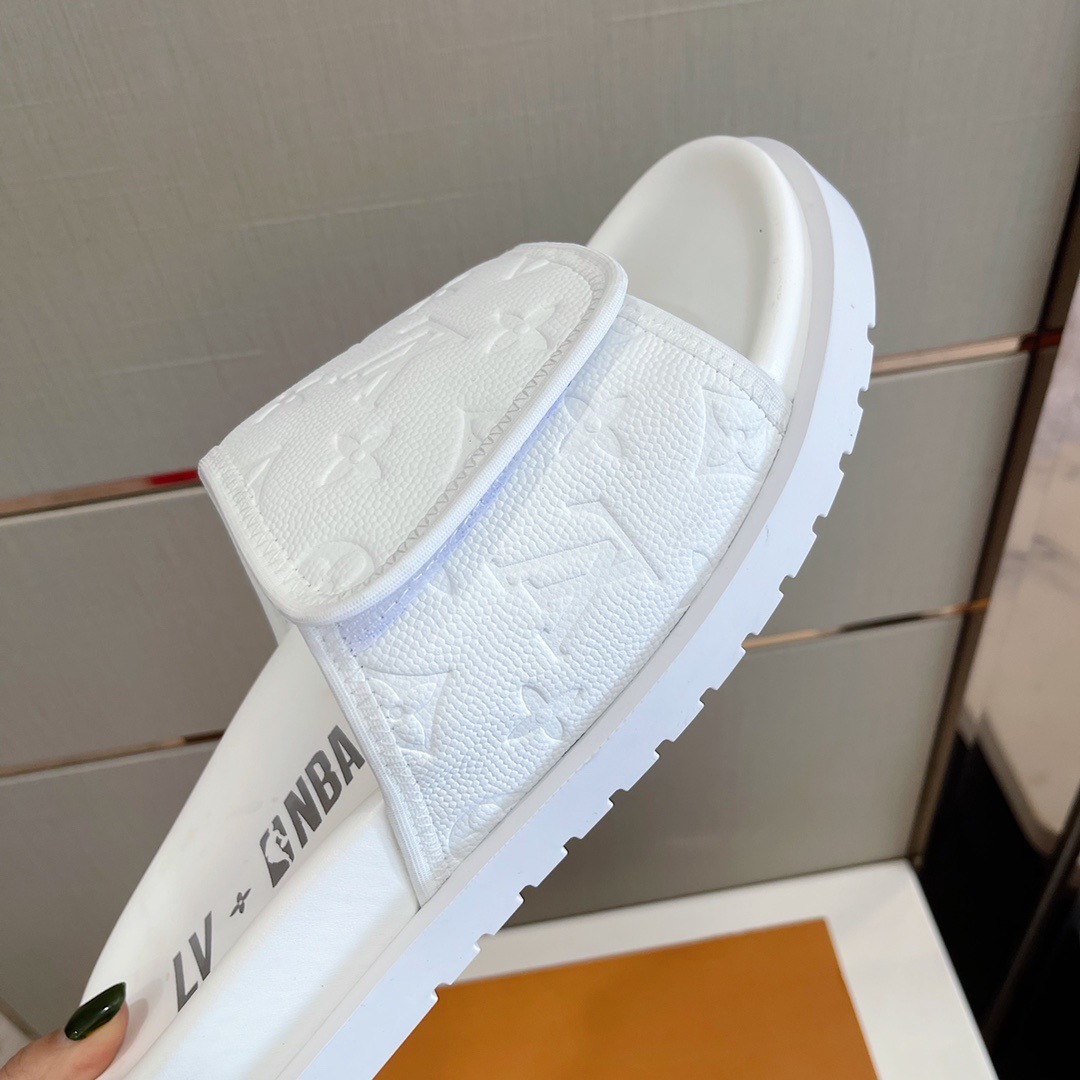 Men L*ouis V*uitton Top Slippers
