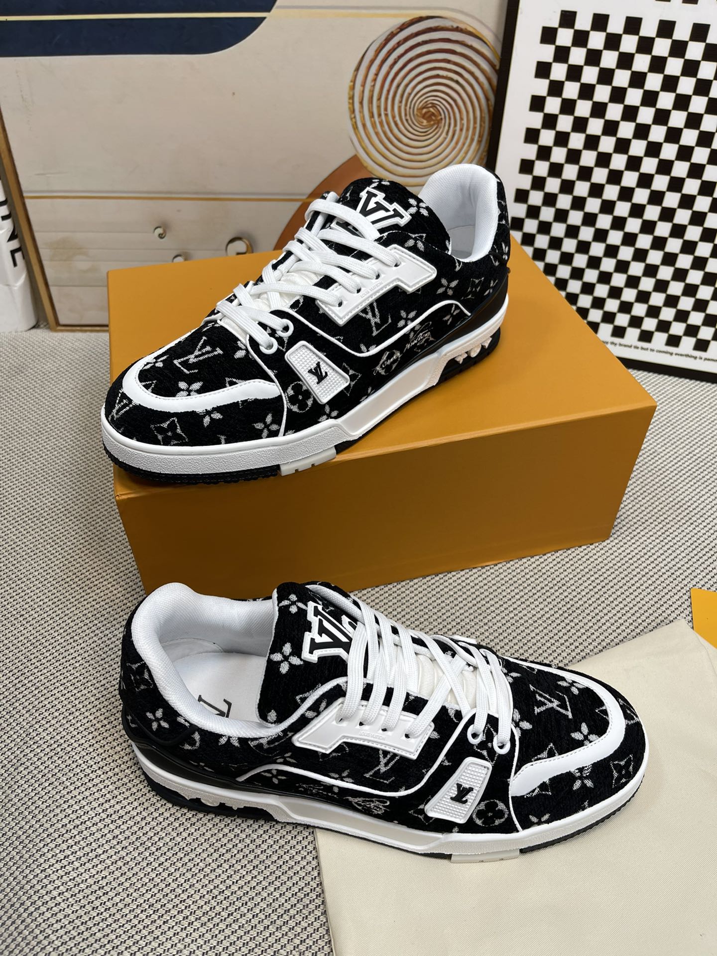 2023 Men L*ouis V*uitton Top Sneaker Maikesneakers