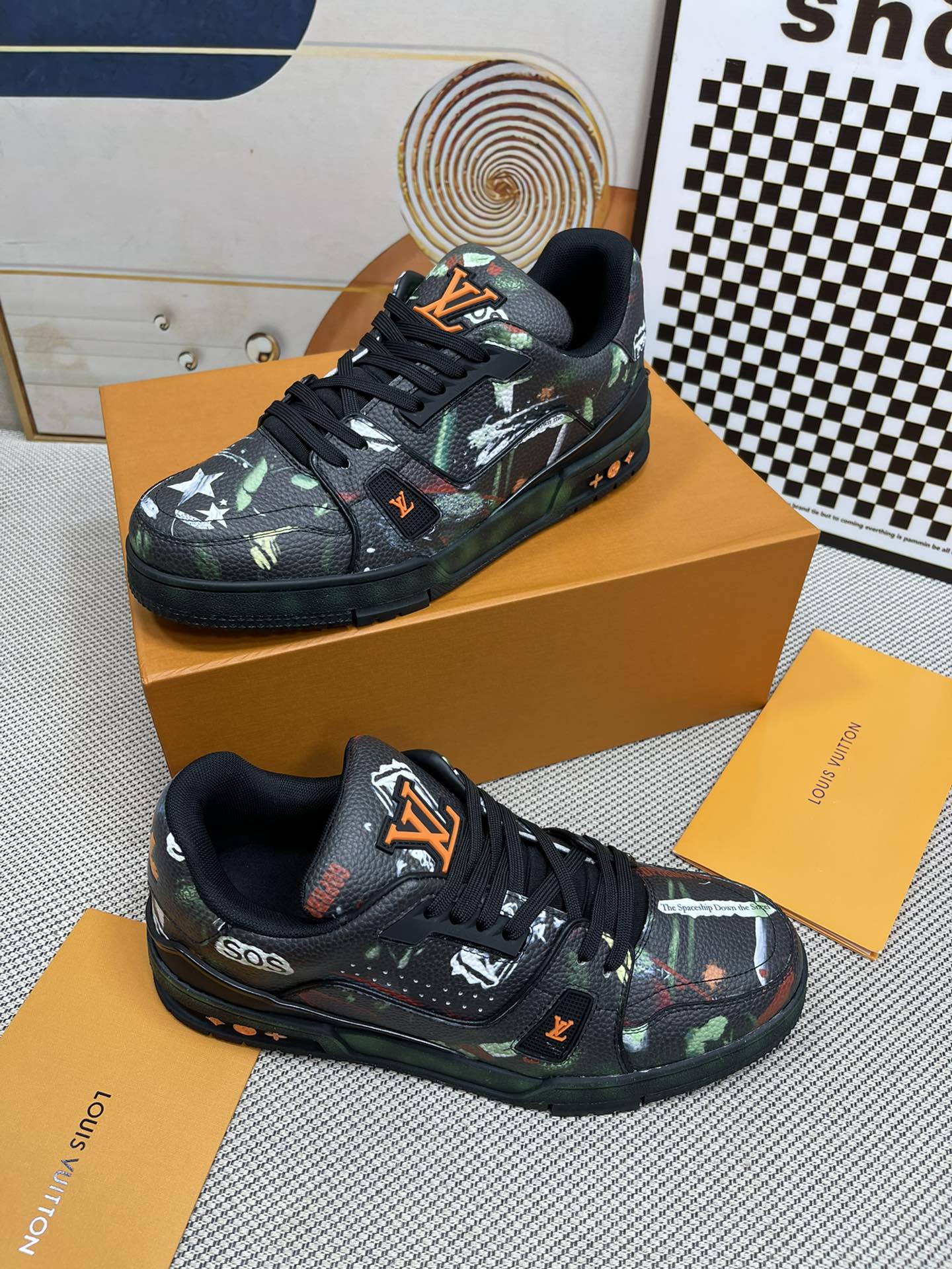 Men L*ouis V*uitton Top Sneaker Maikesneakers