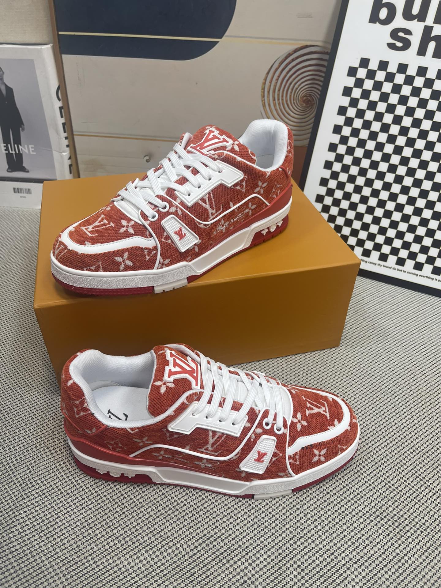 2023 Men L*ouis V*uitton Top Sneaker Maikesneakers