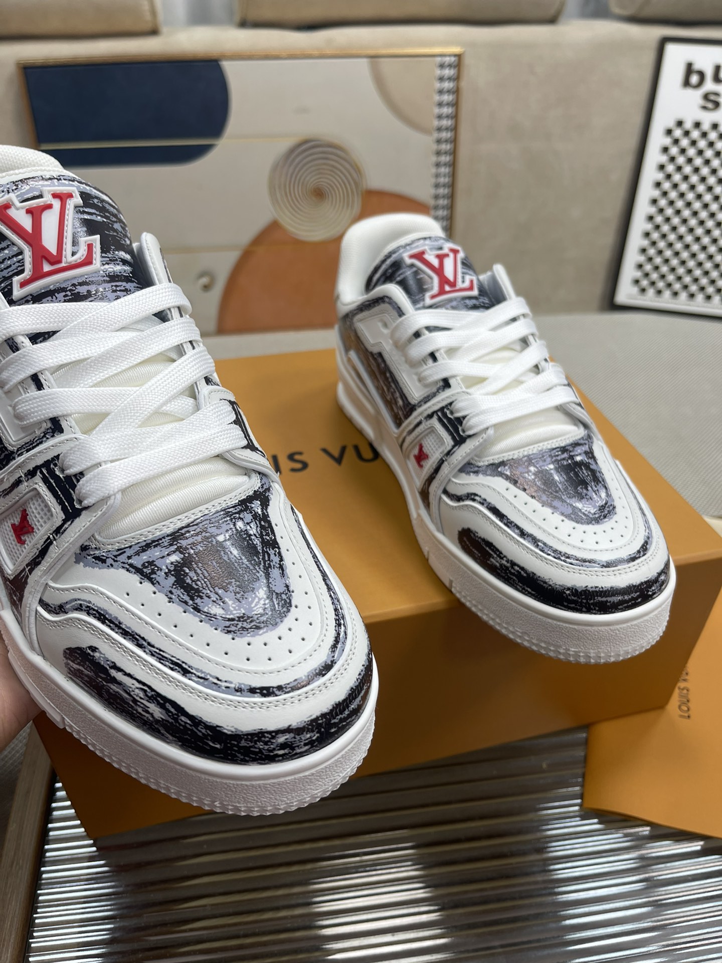 2023 Men L*ouis V*uitton Top Sneaker Maikesneakers