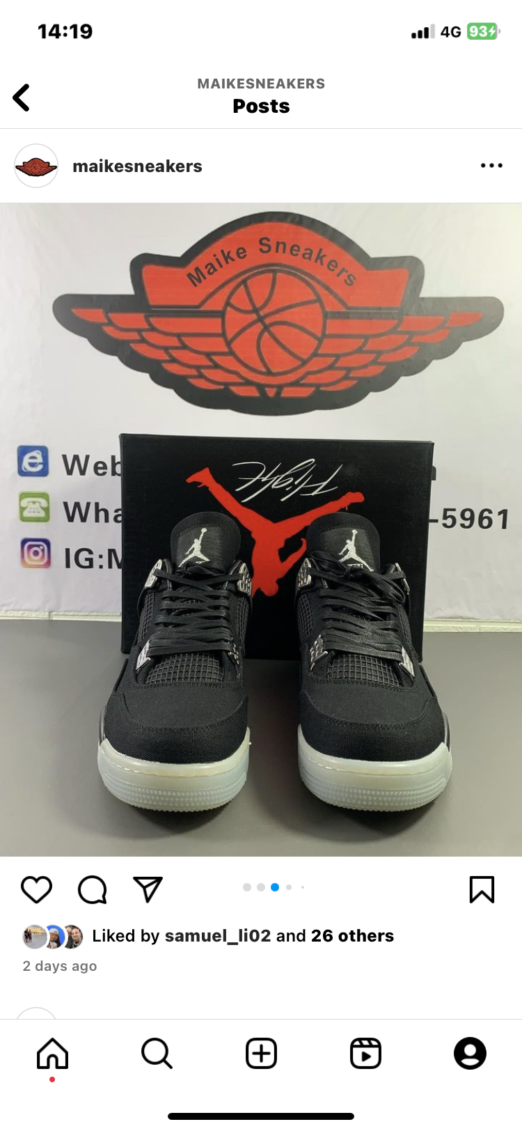 Top quality Air Jordan4 eminem X carhart Jordan 4