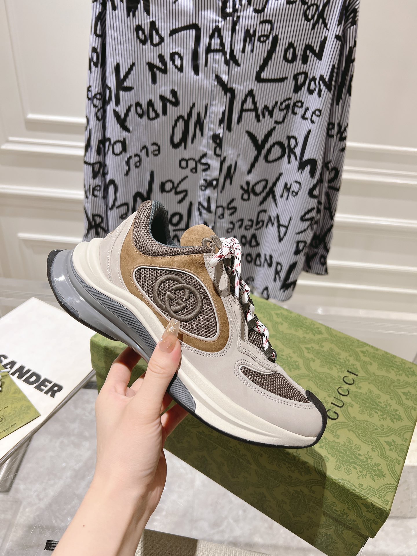 Men Women G*ucci Top Sneaker