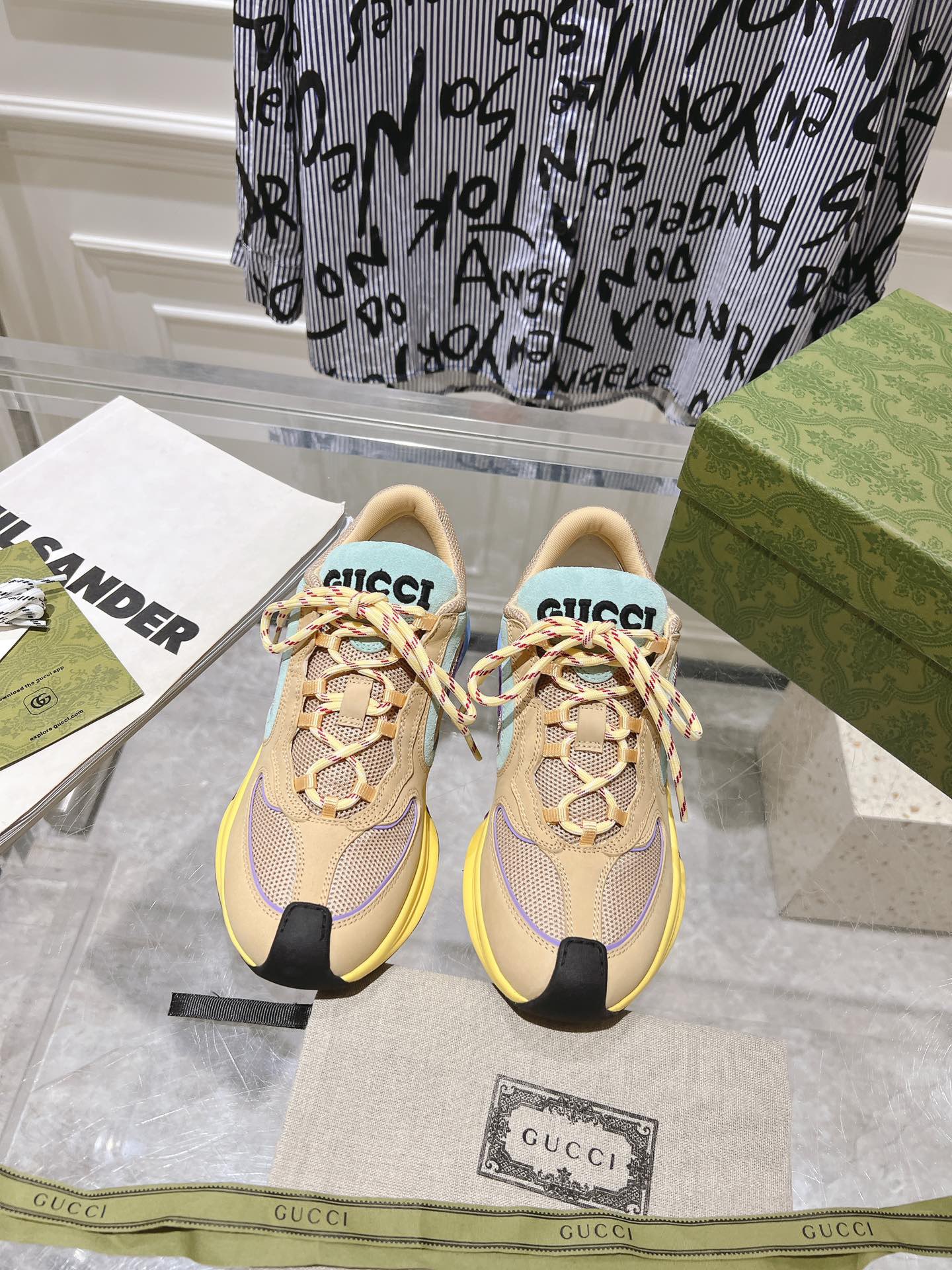 Men Women G*ucci Top Sneaker