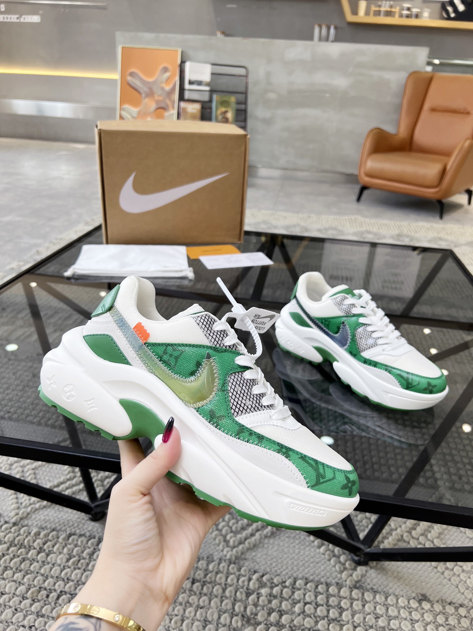 Men L*ouis V*uitton x NIKE Sneakers Maikesneakers