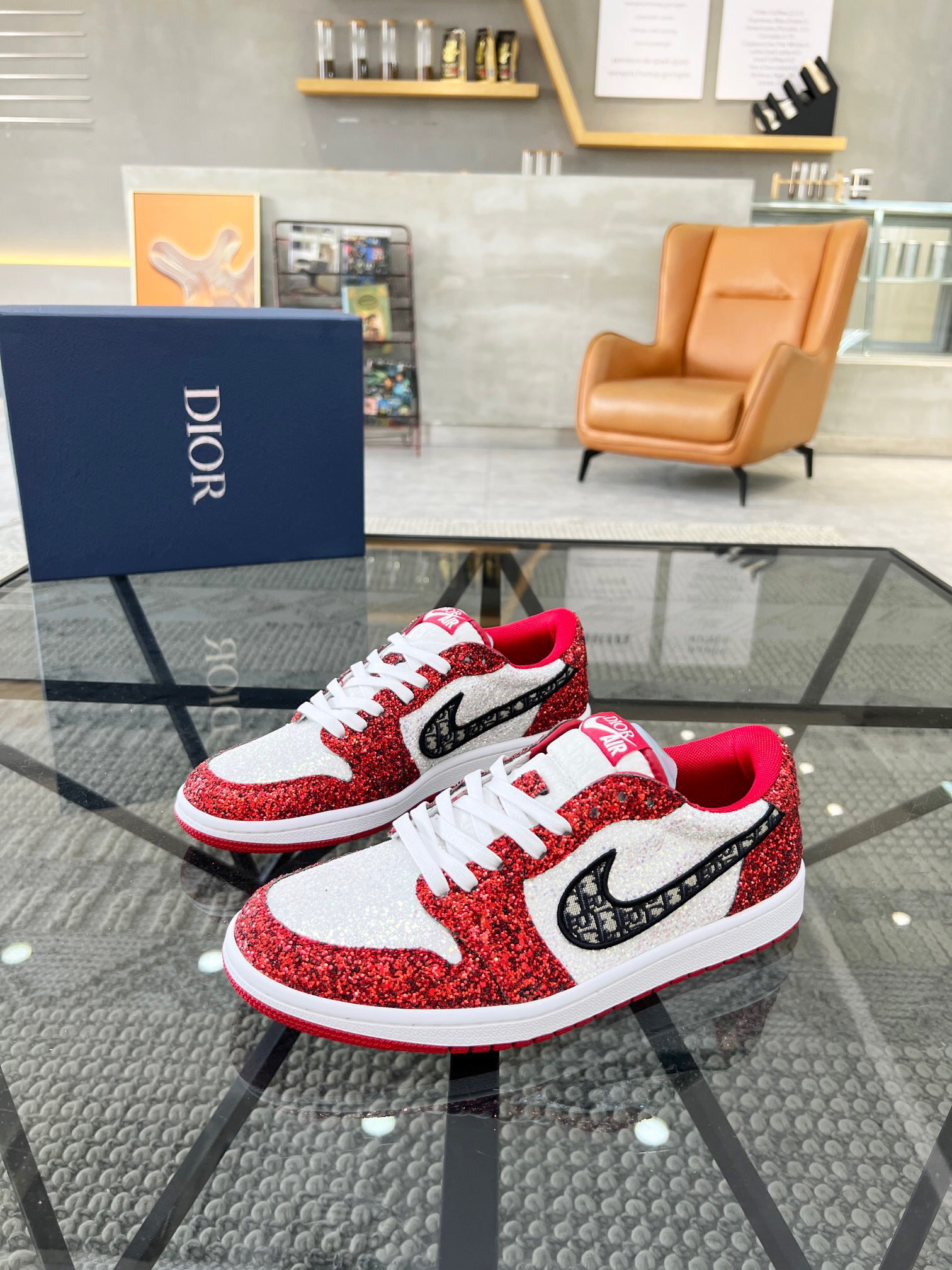 Men D*ior Top Sneakers