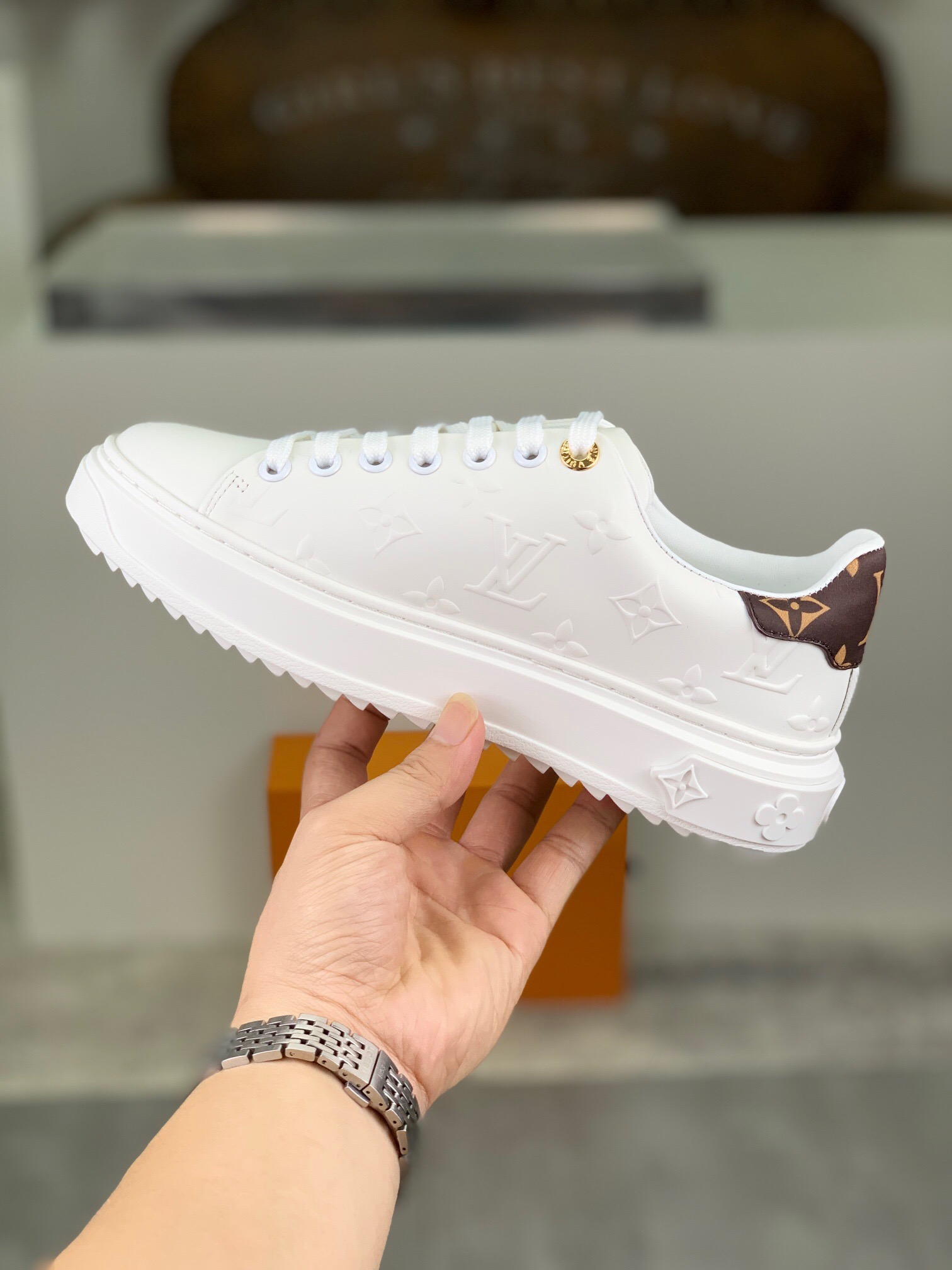 women Men L*ouis V*uitton Top Sneaker