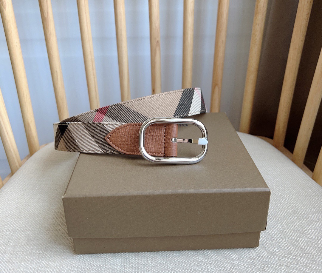 B.urberrry Belts Top Quality 30MM