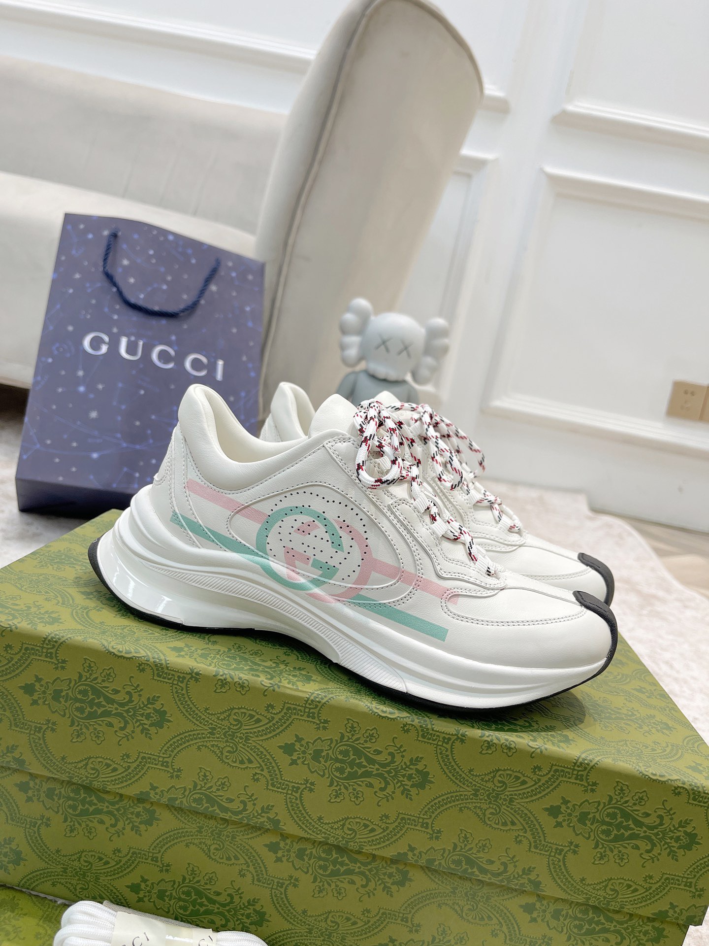 Men Women G*ucci Top Sneaker