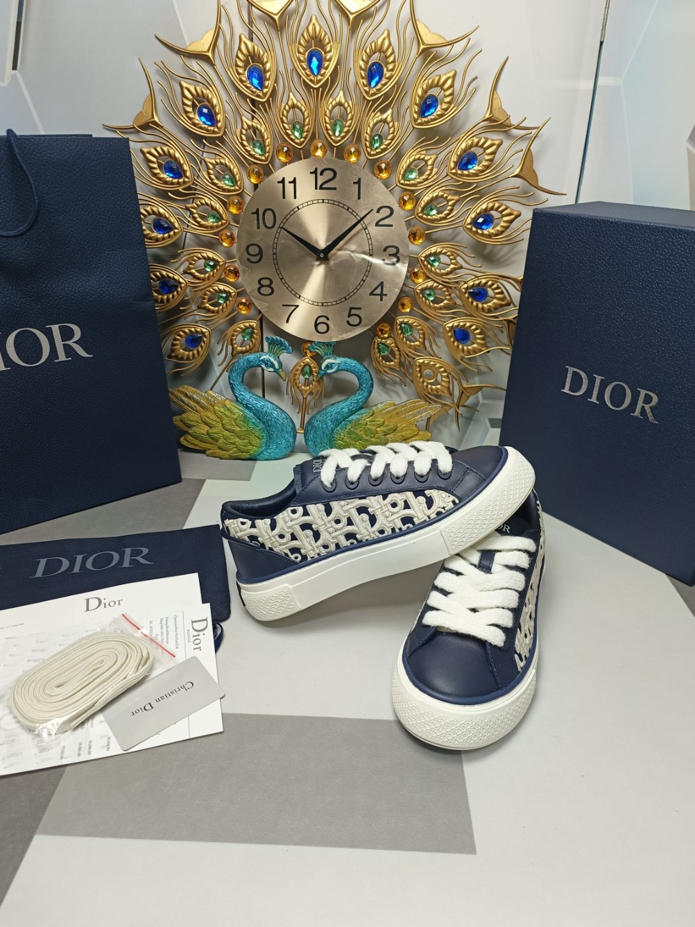 Men Women D*ior Top Sneaker