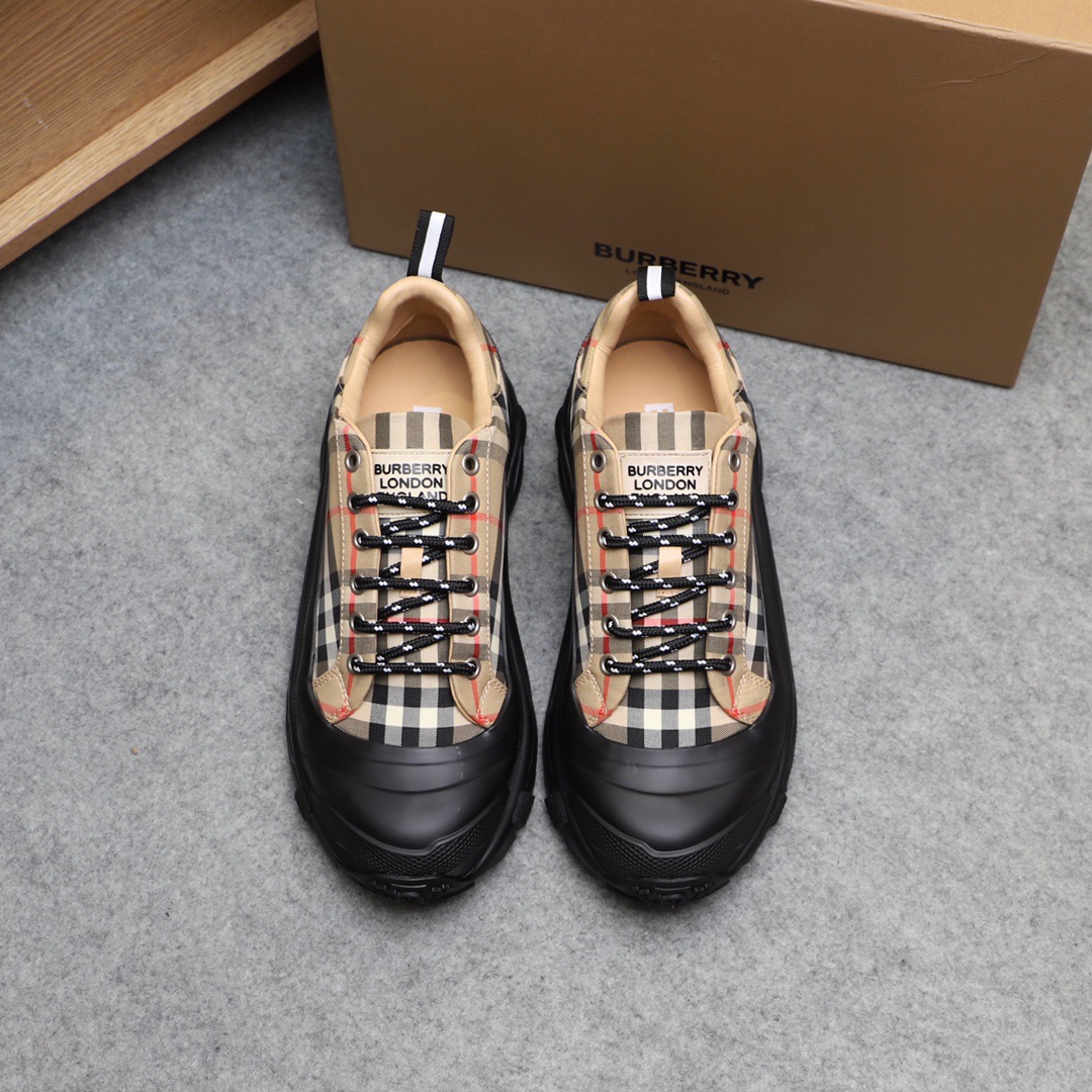 Men B*urberry Top Sneaker Maikesneakers