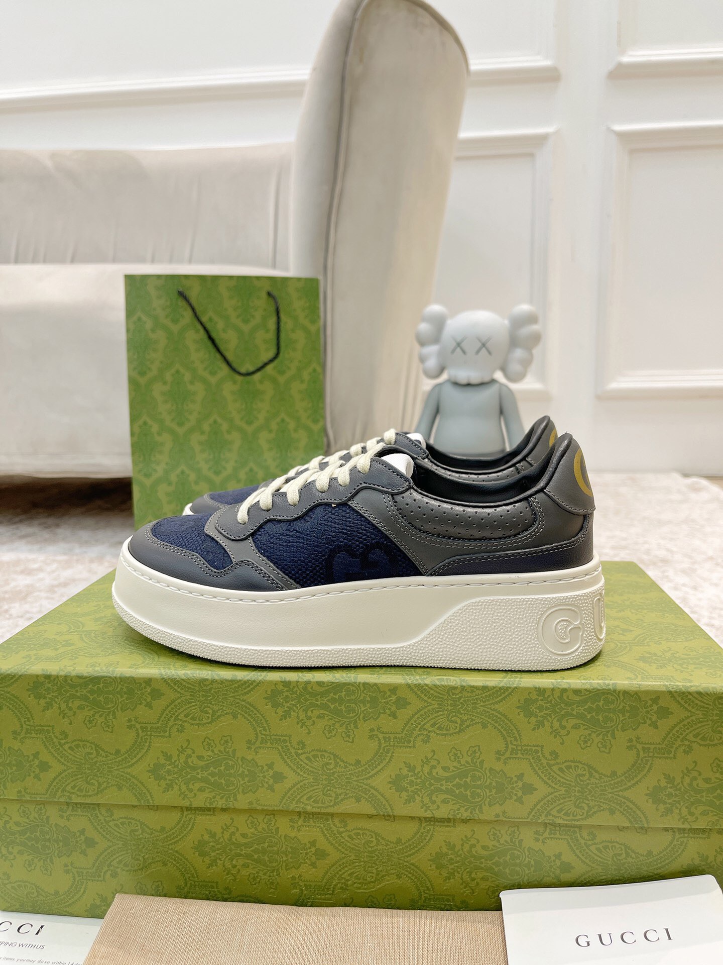 Men Women G*ucci Top Sneaker