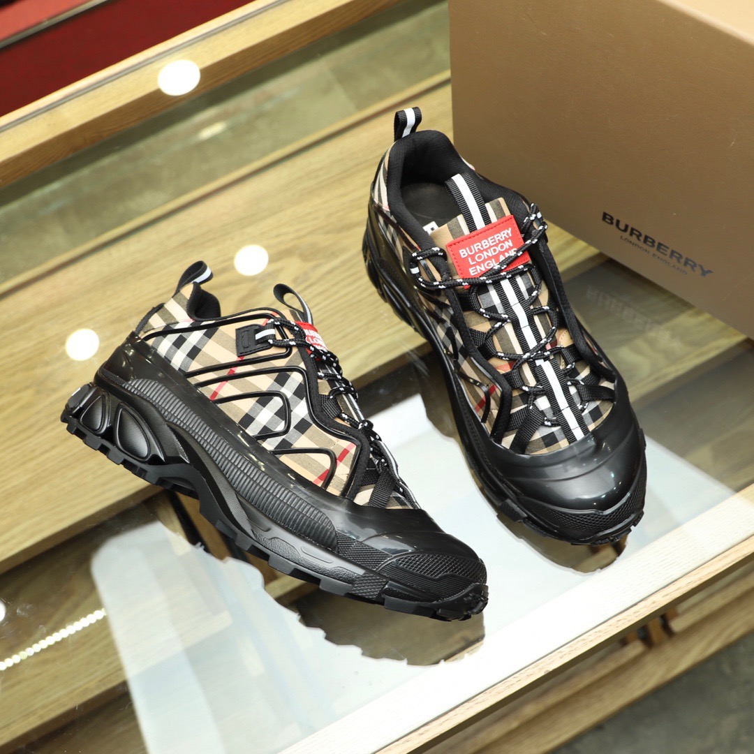 Men B*urberry Top Sneaker Maikesneakers