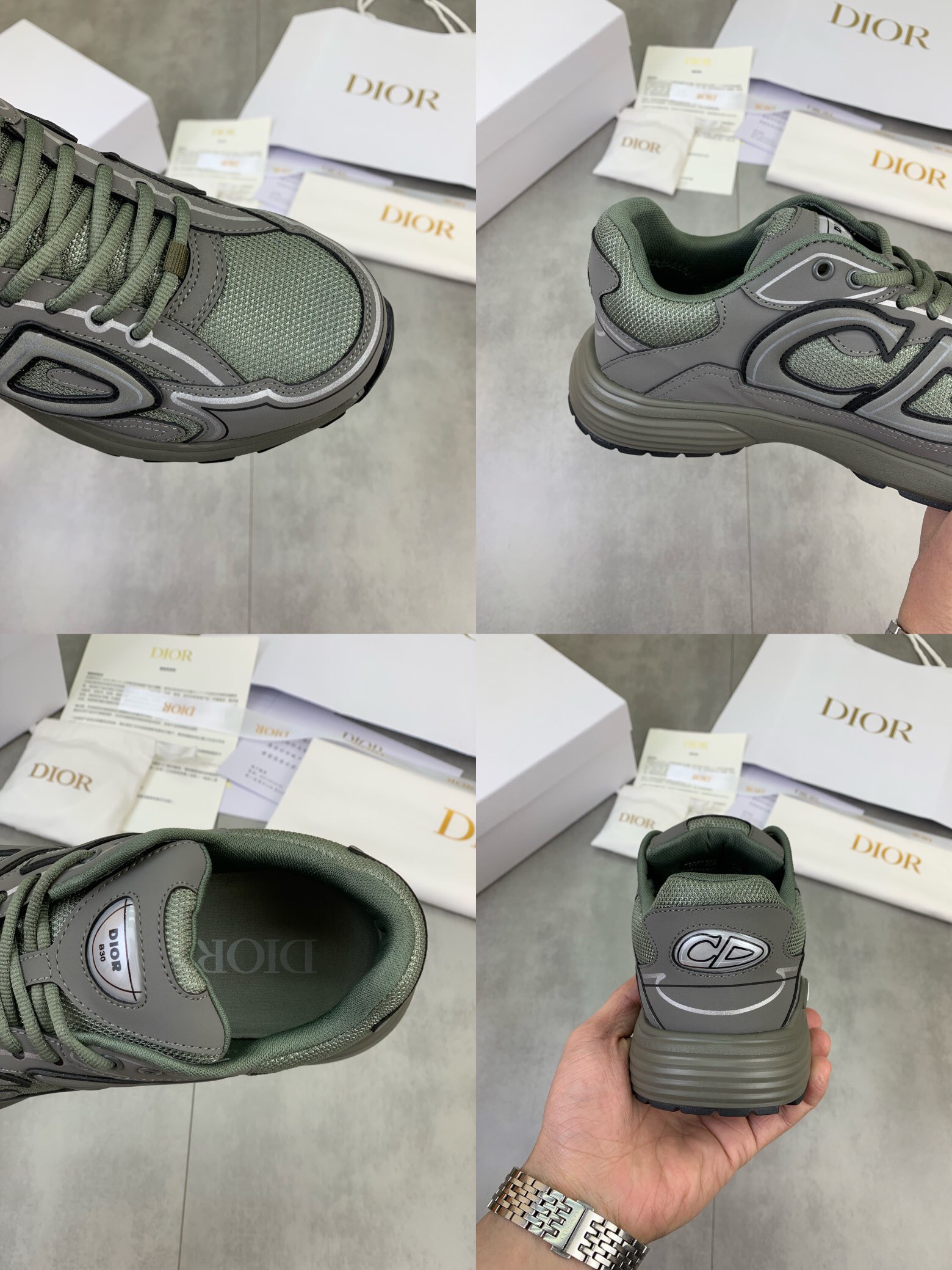 Men Women D*ior Top Sneaker