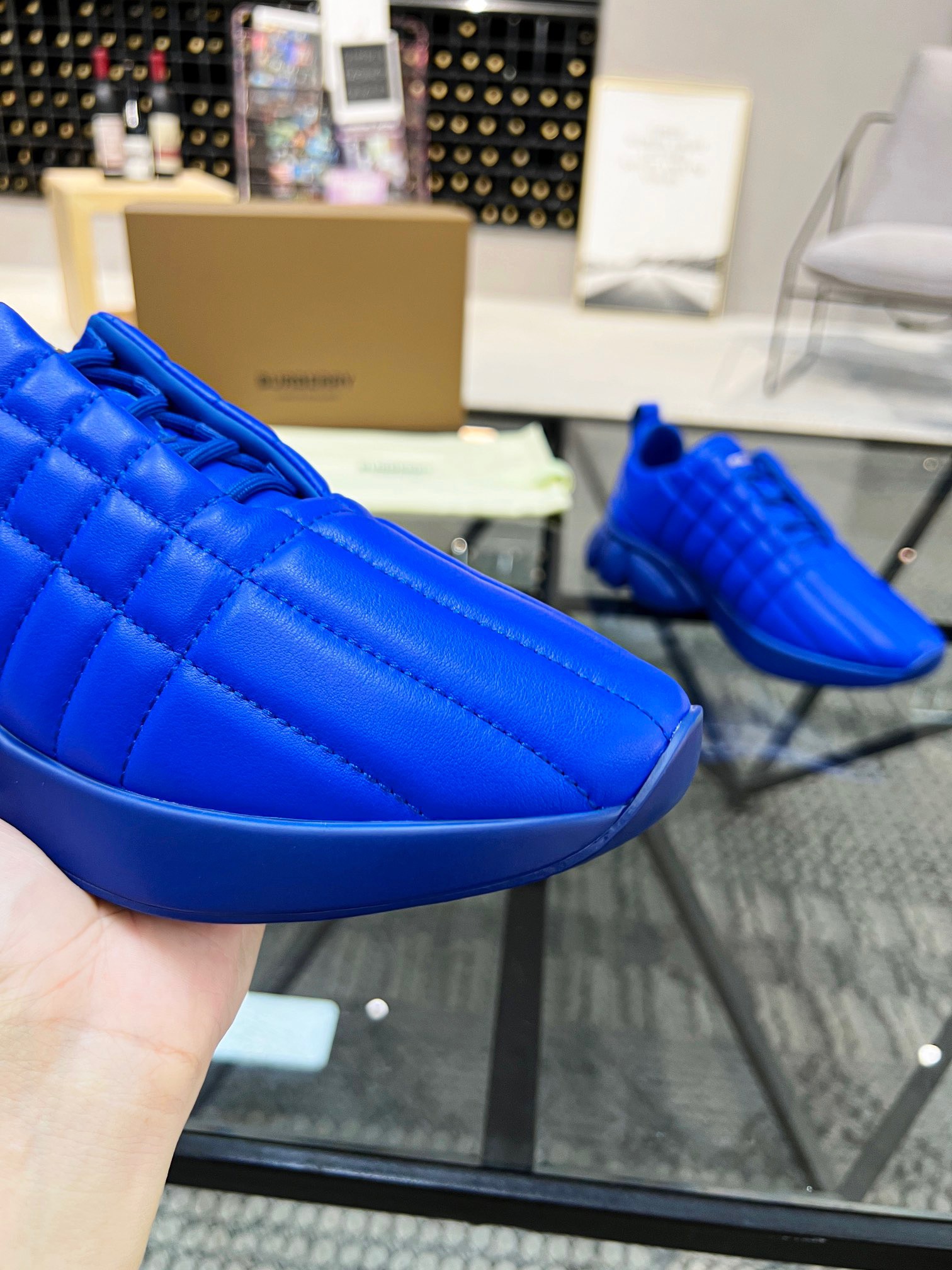 Men B*urberry Top Sneaker