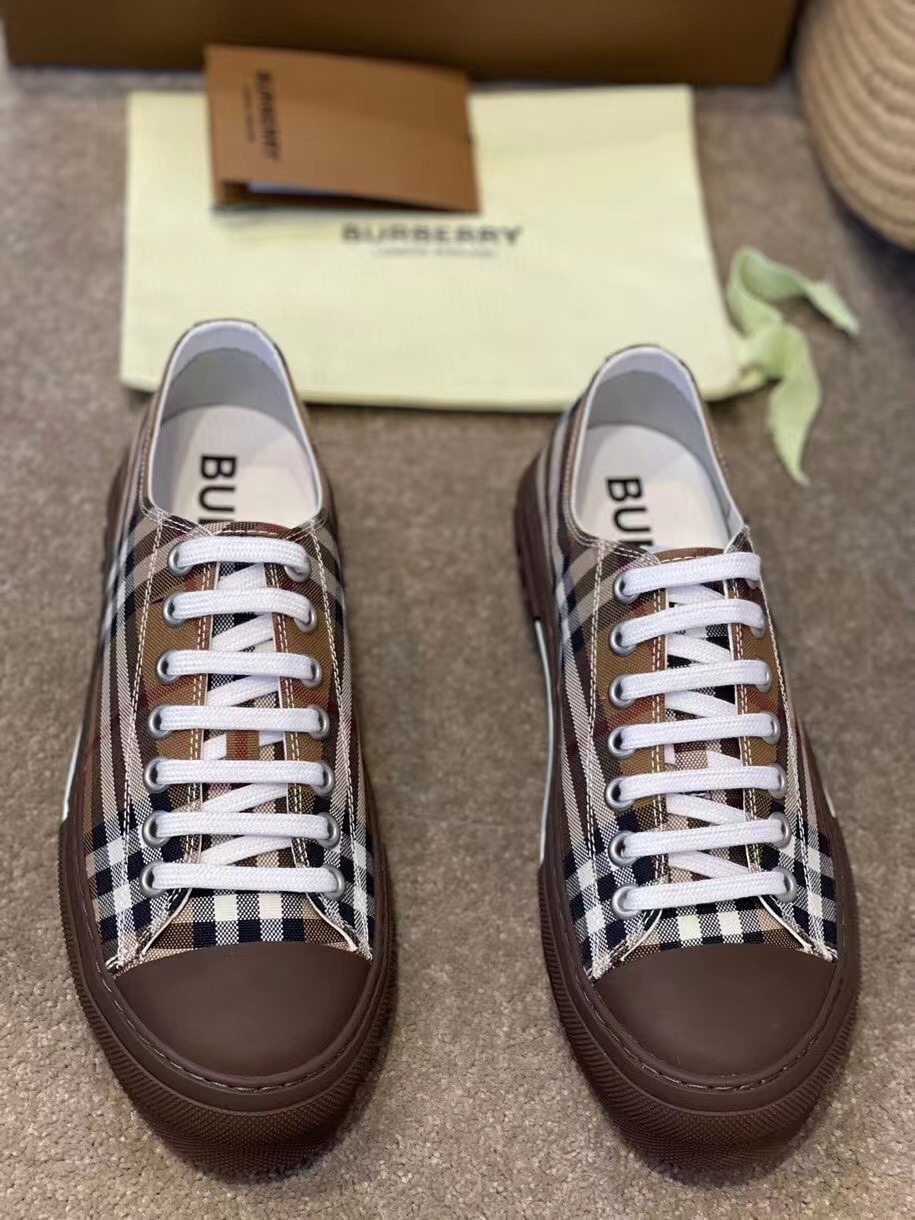 Men Women B*urberry Top Sneaker