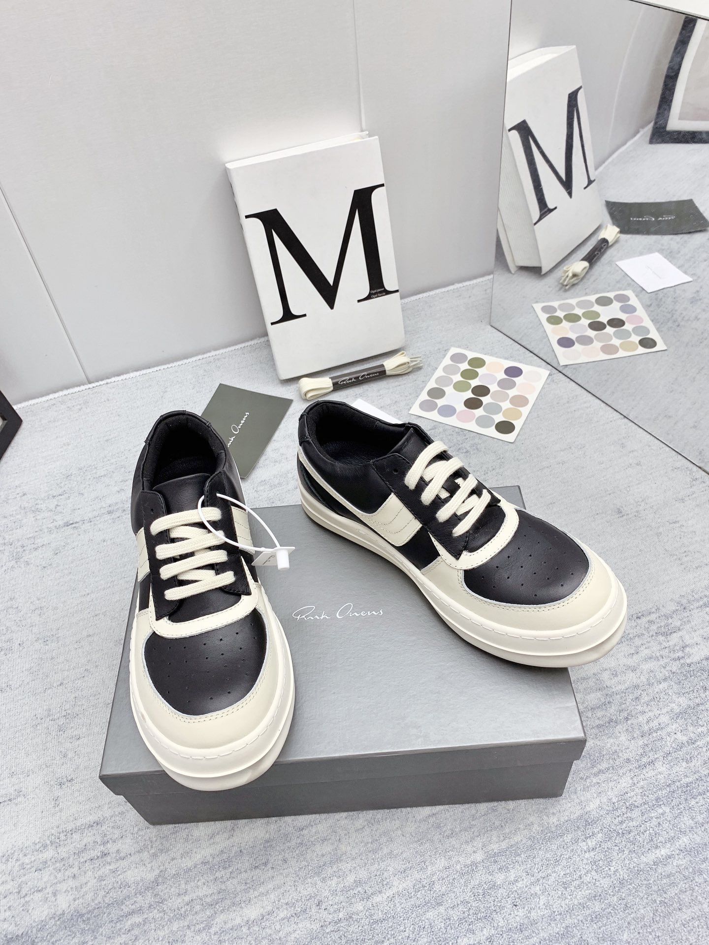 Men Women R*ick O*wens Top Sneaker