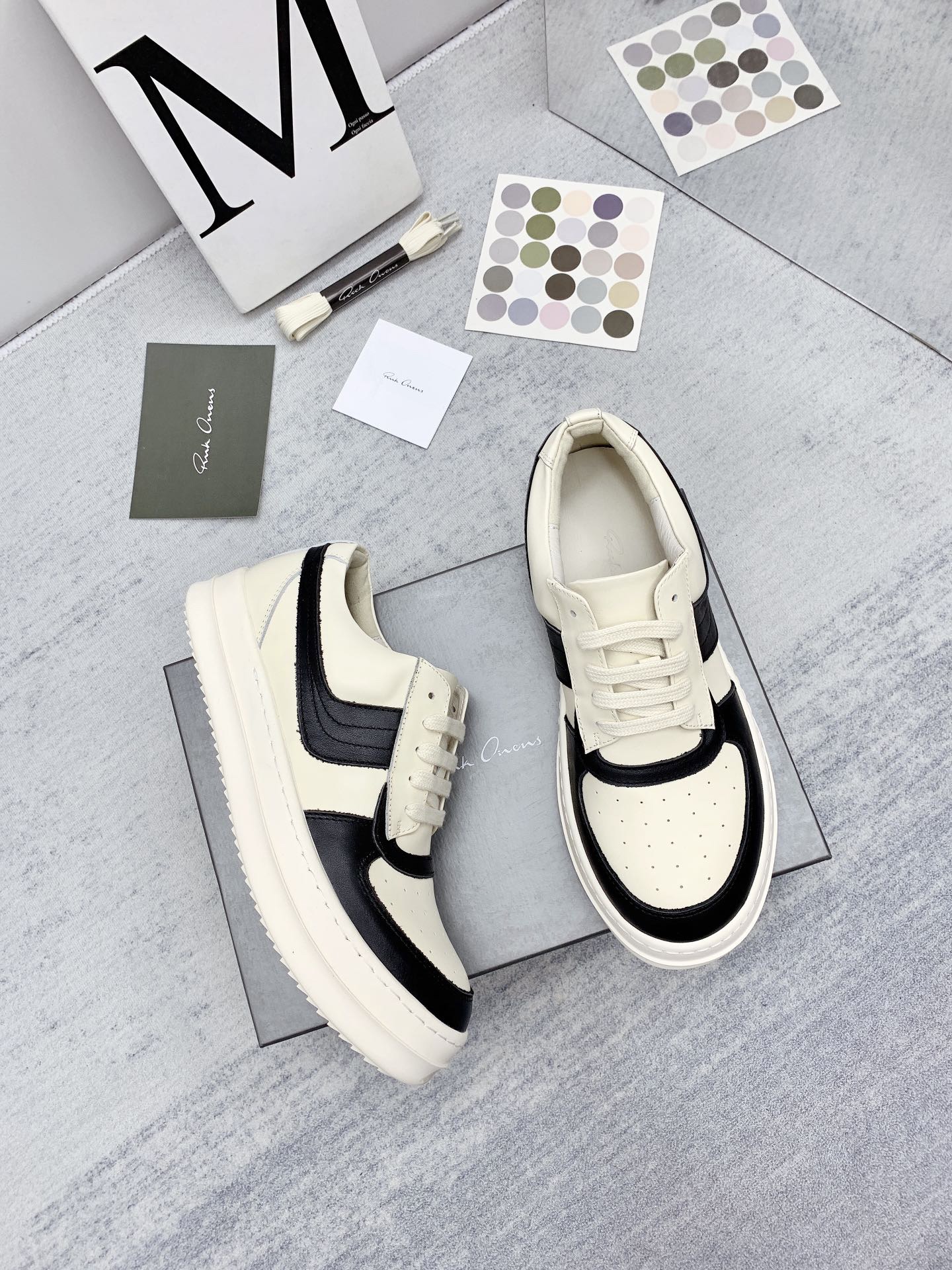 Men Women R*ick O*wens Top Sneaker