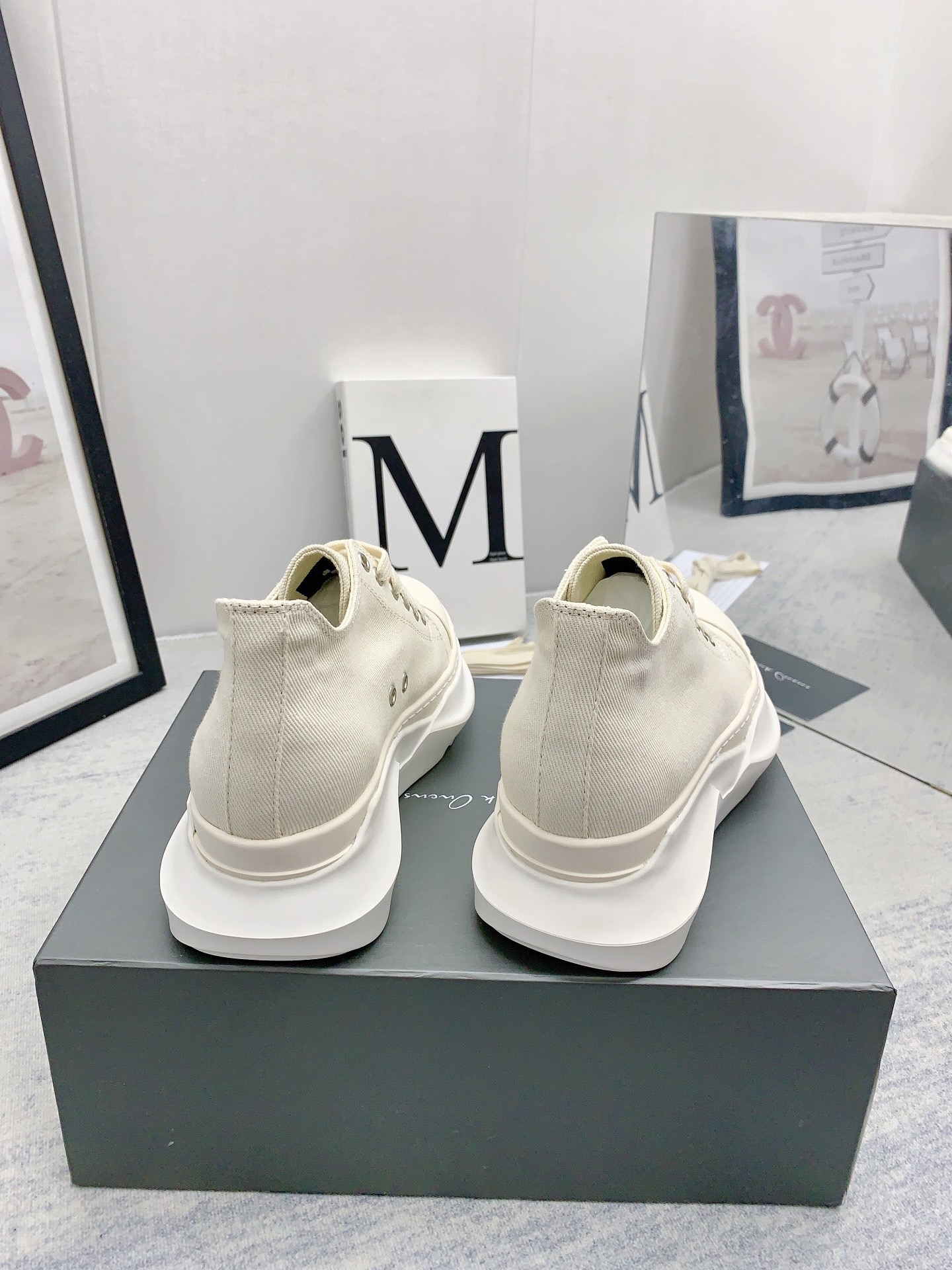 Men Women R*ick O*wens Top Sneaker