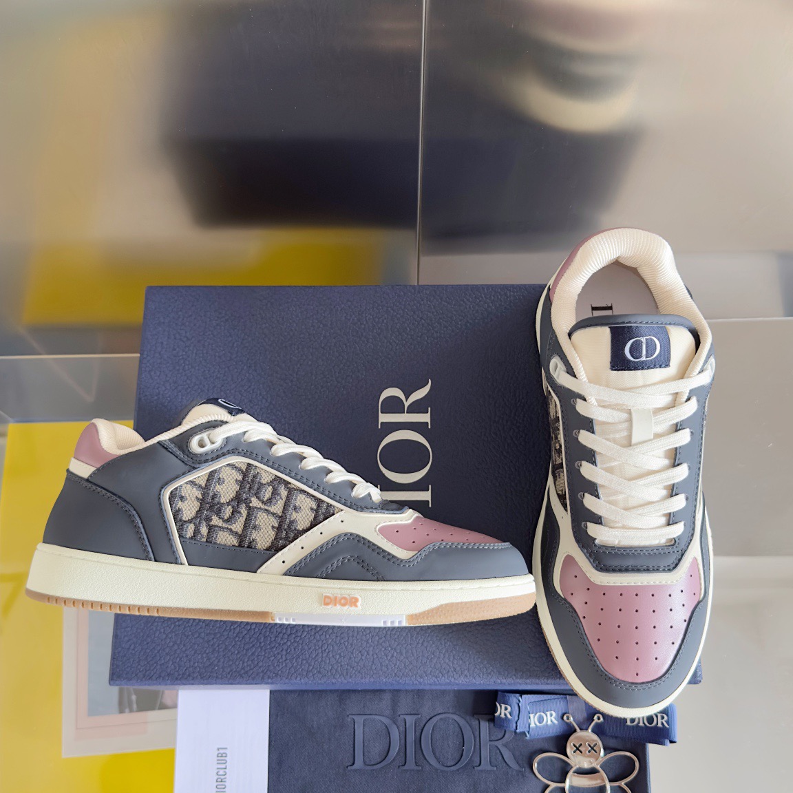 Men Women D*ior Top Sneaker