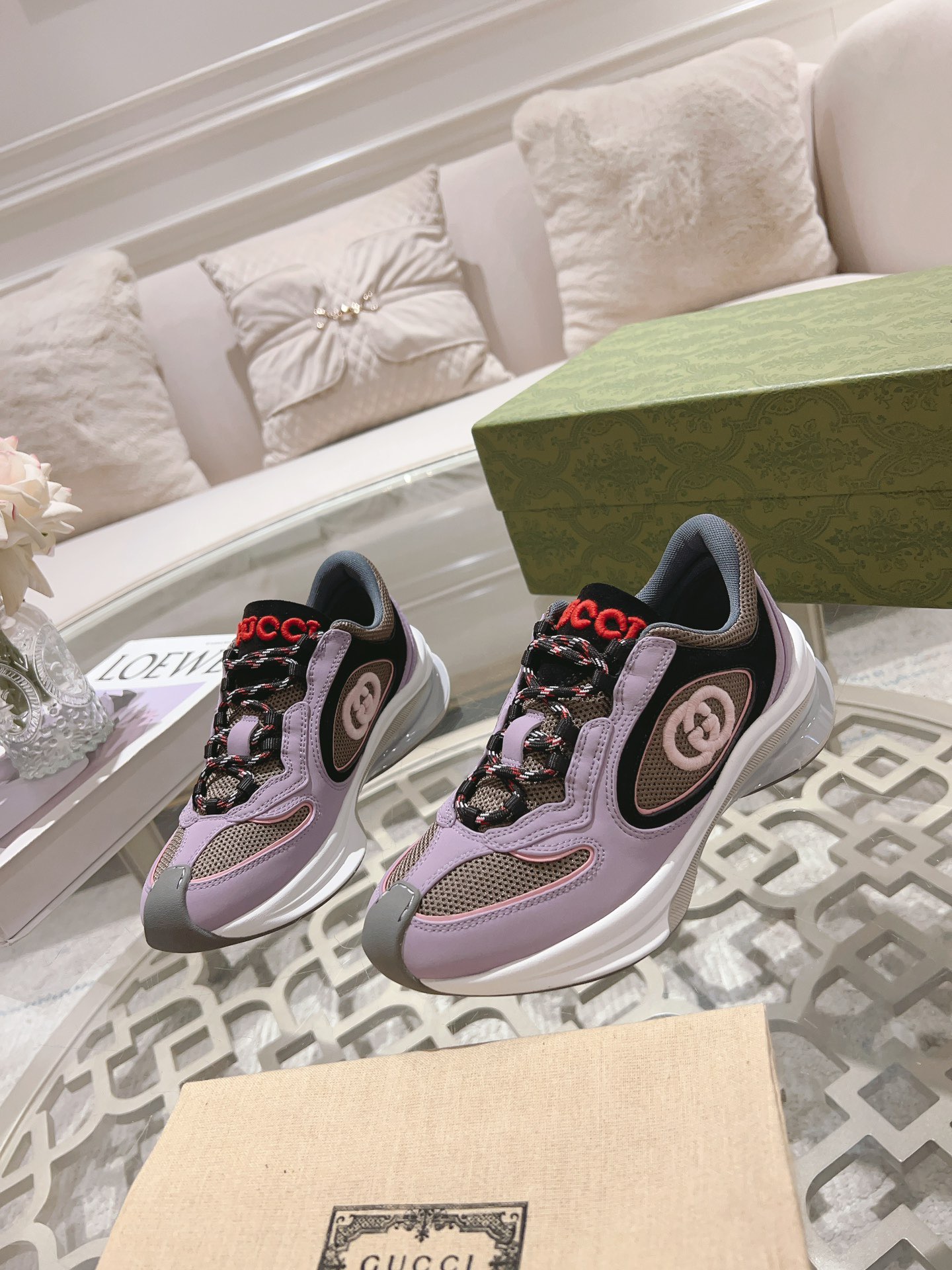 Men Women G*ucci Top Sneaker