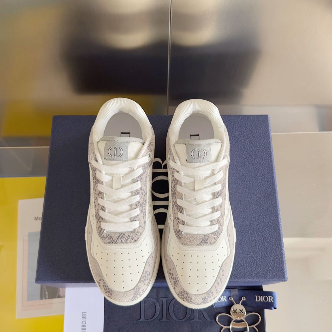 Men Women D*ior Top Sneaker