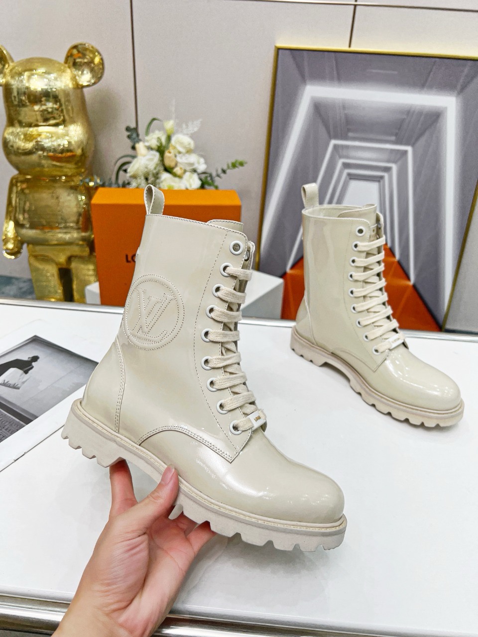 Men L*ouis V*uitton Top Sneaker