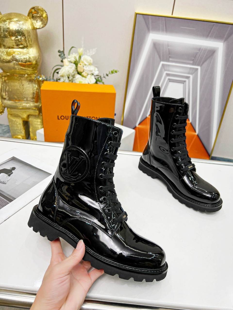 Men L*ouis V*uitton Top Sneaker