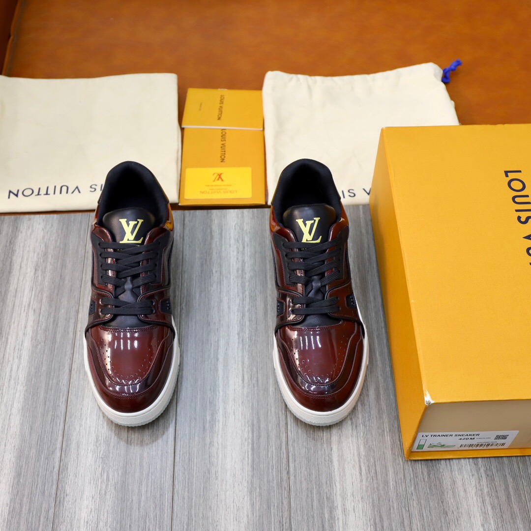 Men L*ouis V*uitton Top Sneaker