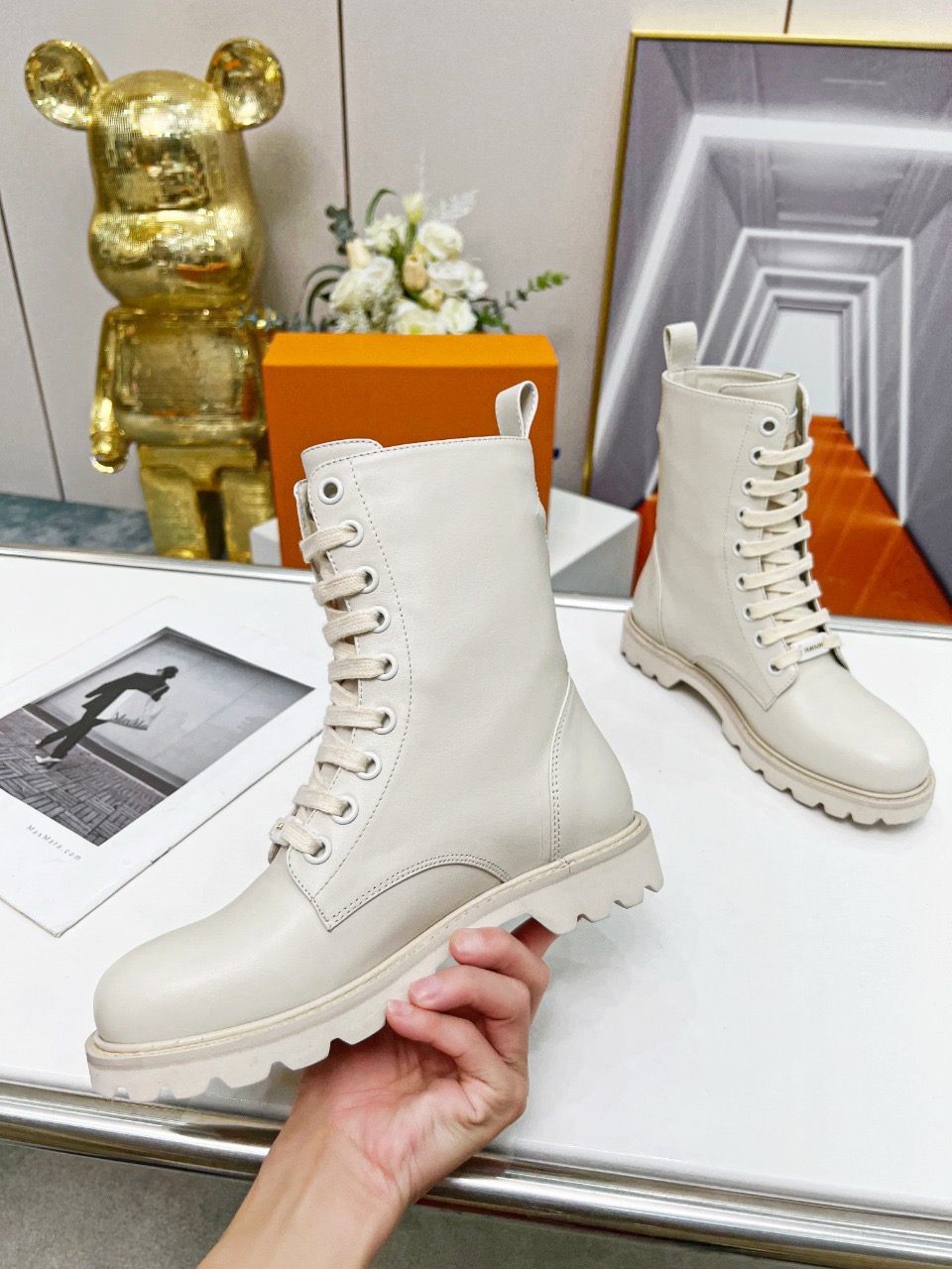 Men L*ouis V*uitton Top Sneaker