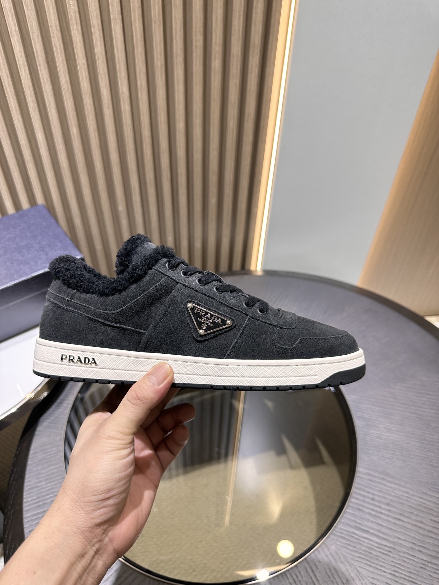 Men P*rada Top Sneaker