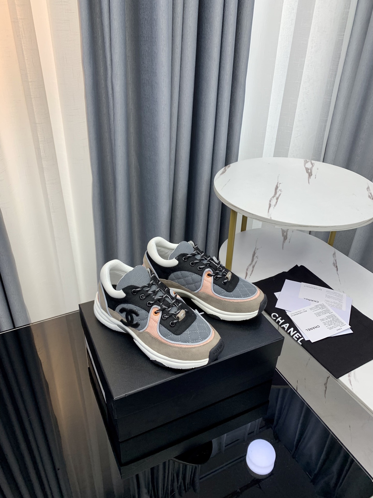 Men Women C*hanel Top Sneaker