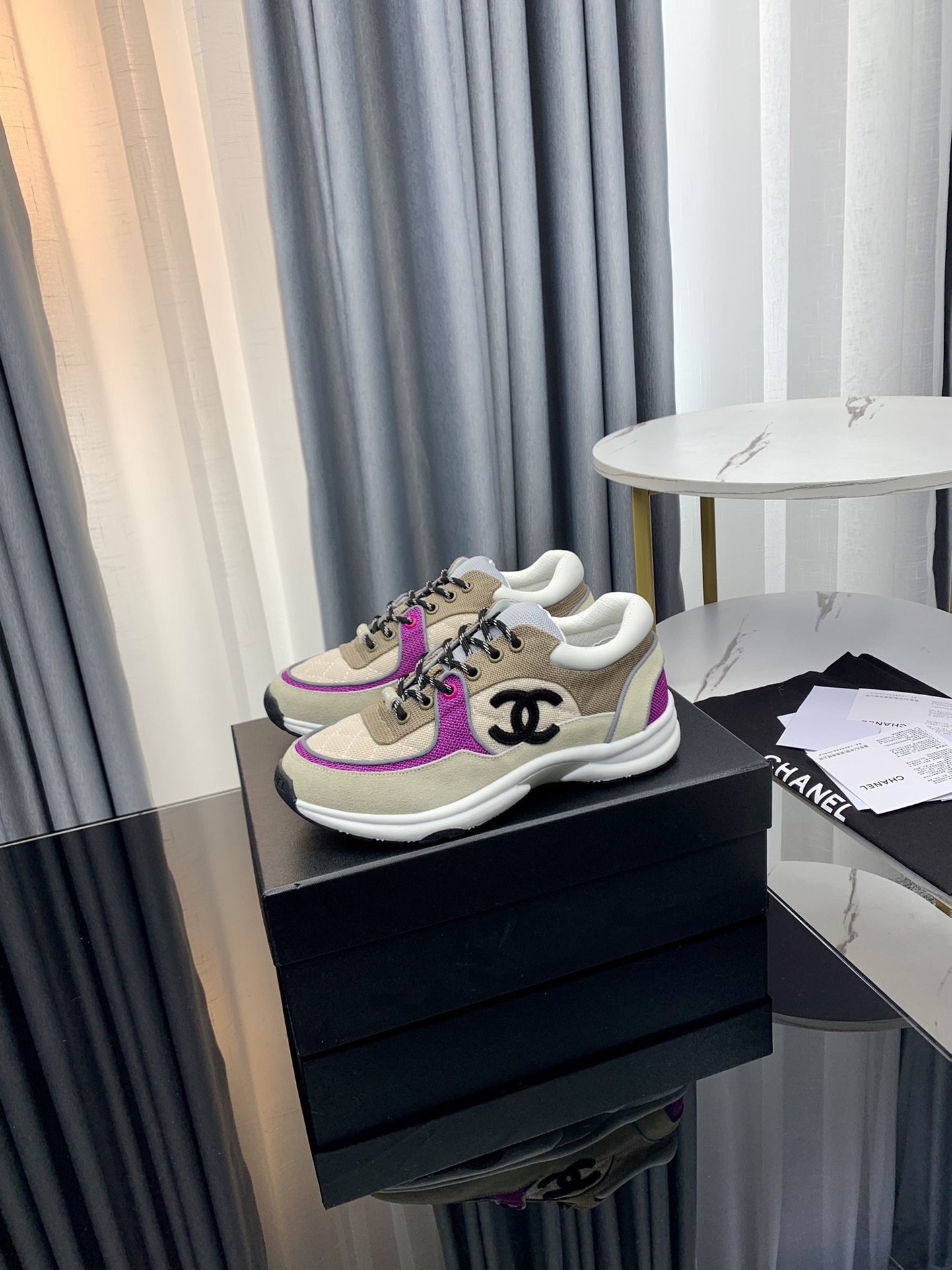 Men Women C*hanel Top Sneaker