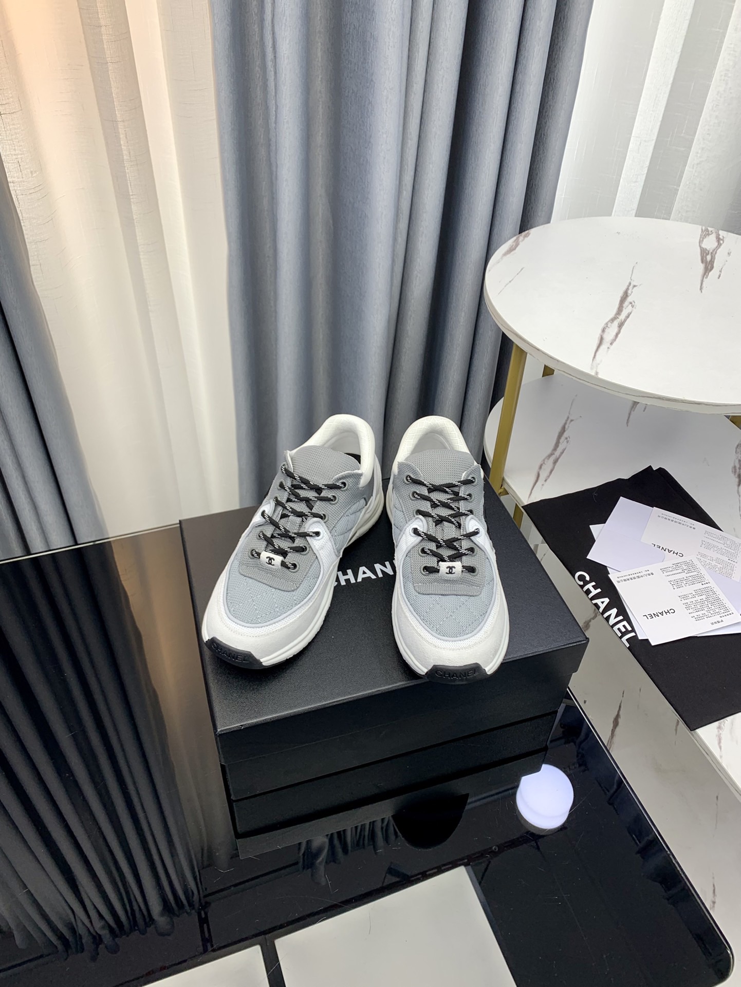 Men Women C*hanel Top Sneaker