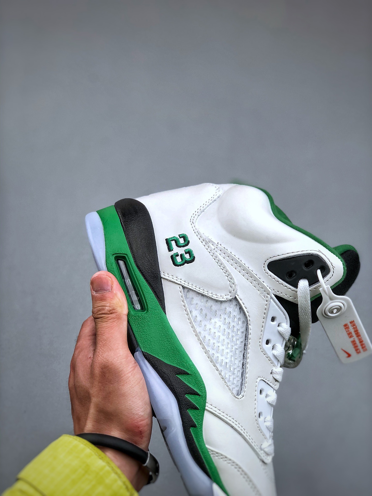 Men women Nike Air Jordan Air Jordan 5 WMNS “Lucky Green” aj