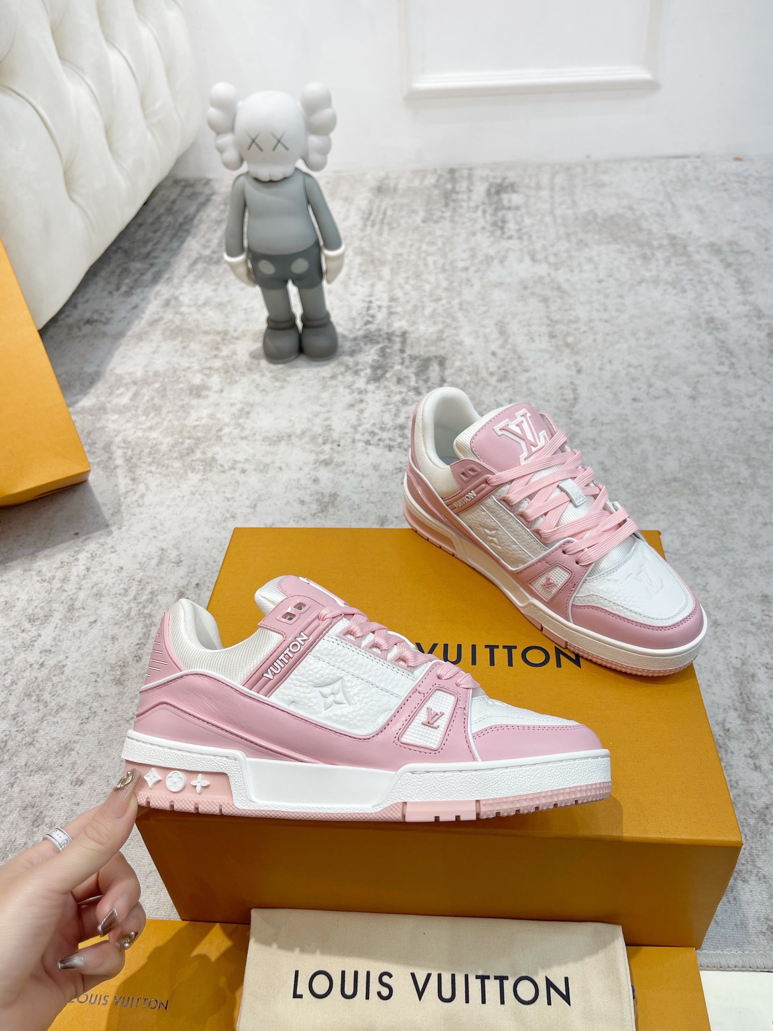 Men Women L*ouis V*uitton Top Sneaker