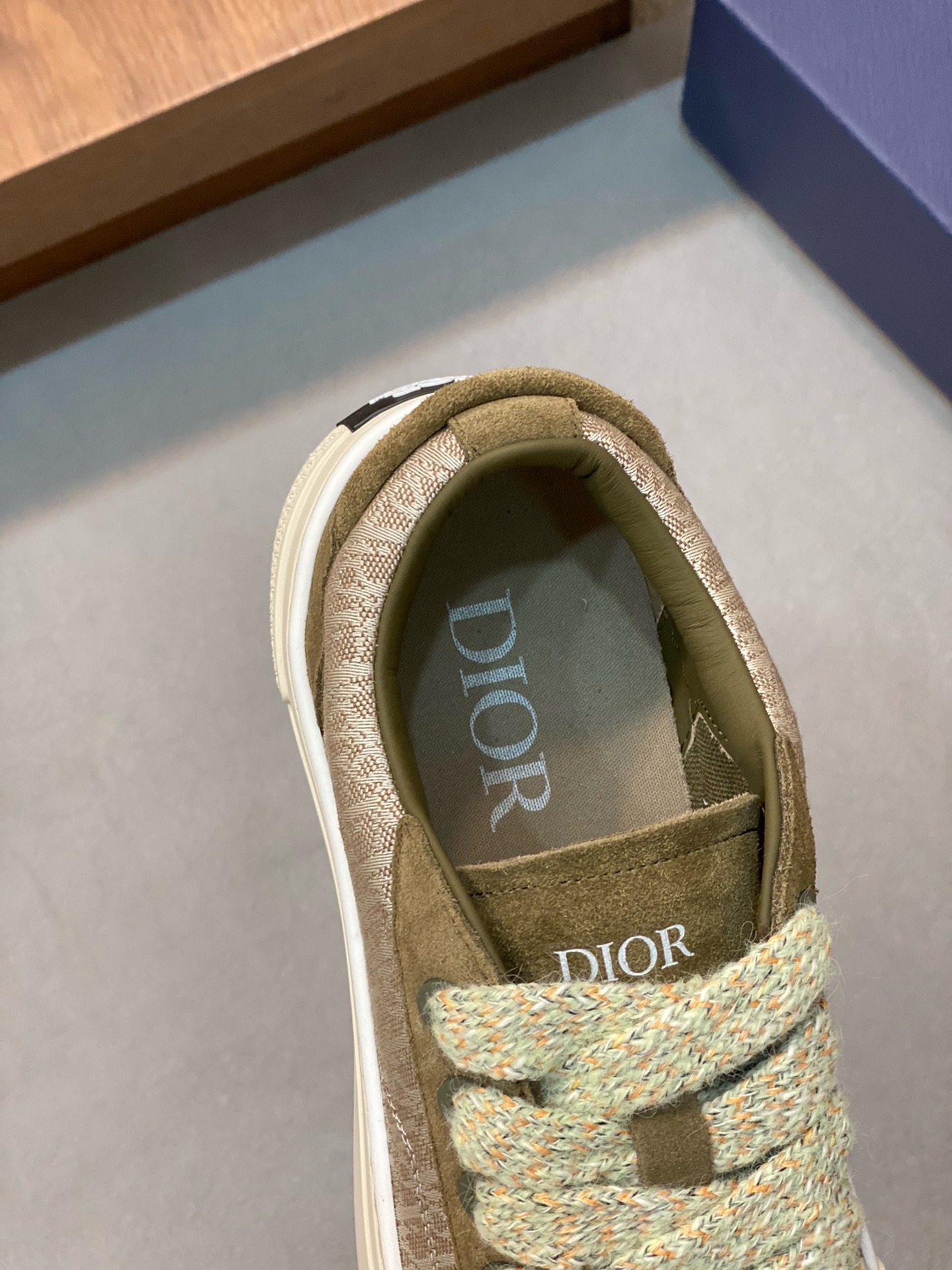 Men  D*ior Top Sneaker