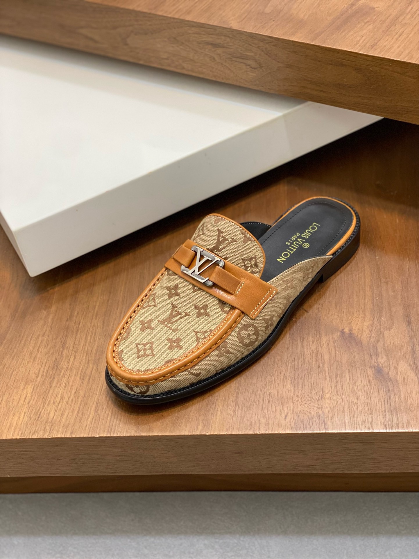 Men L*ouis V*uitton Top Slippers