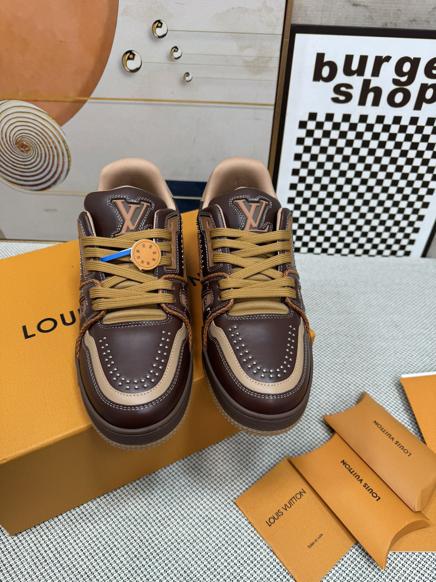 Men Women L*ouis V*uitton Top Sneaker L*V Trainer