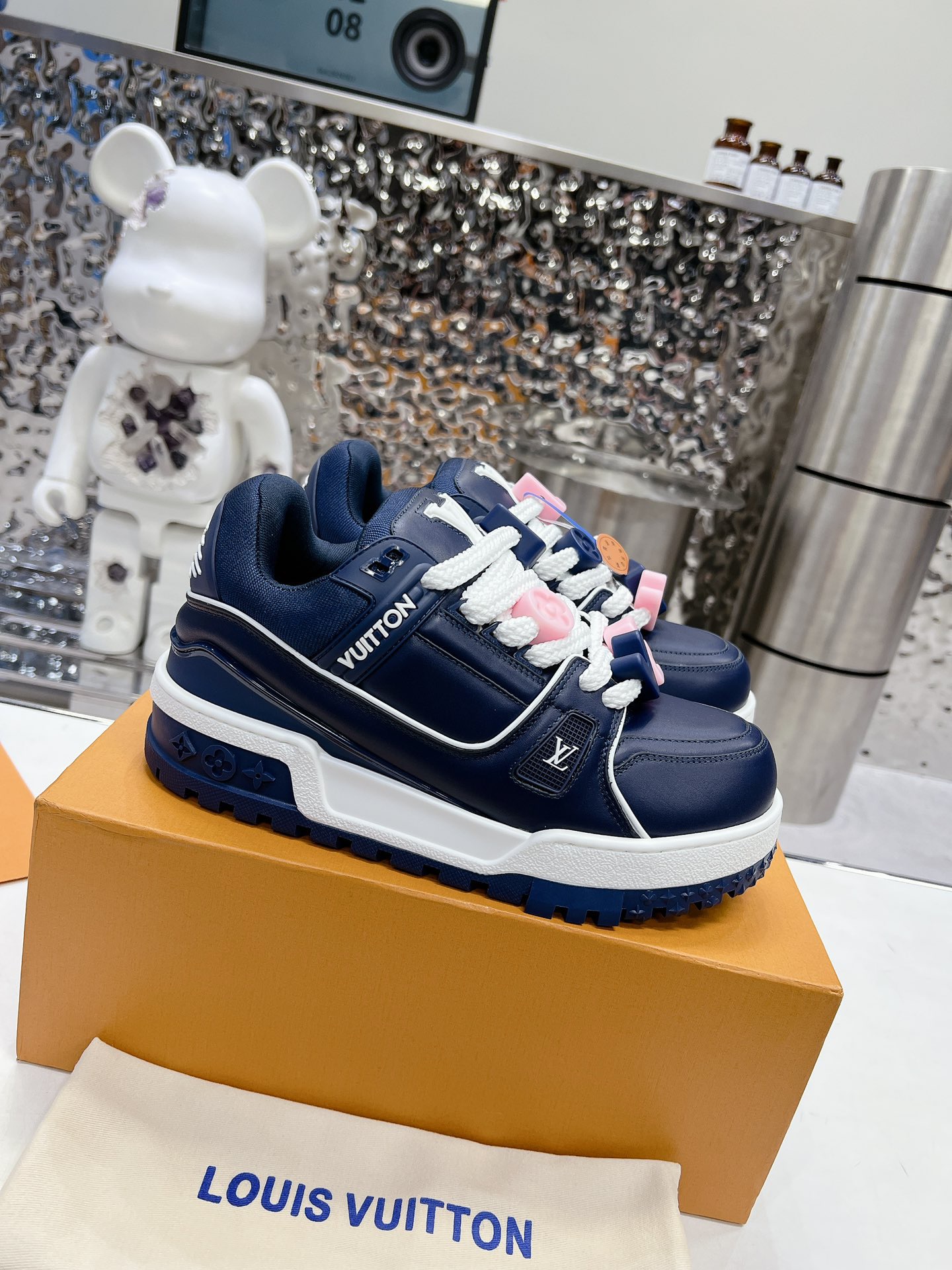 Men Women L*ouis V*uitton Top Sneaker L*V Trainer