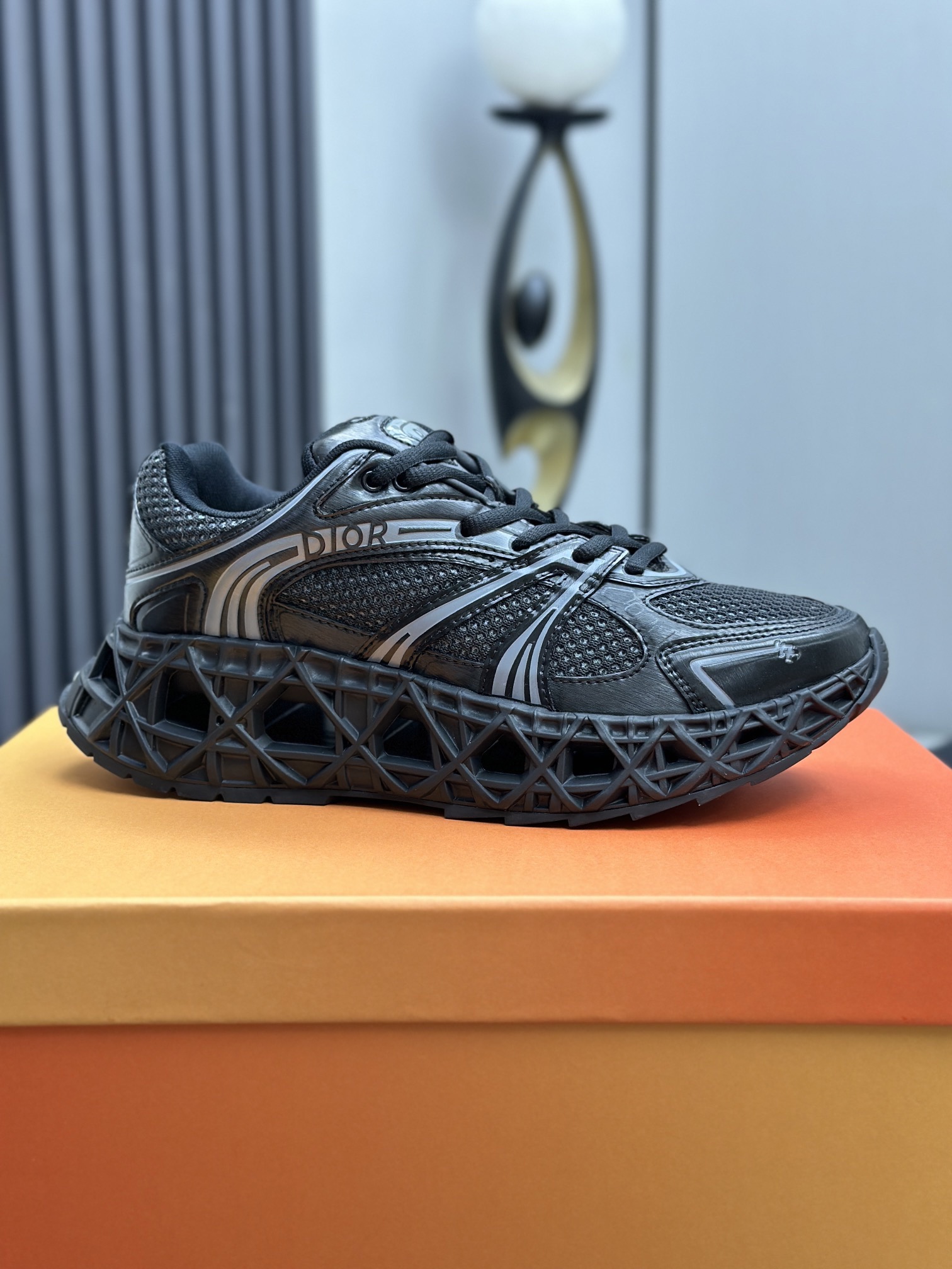 Men D*ior Top Sneaker（）