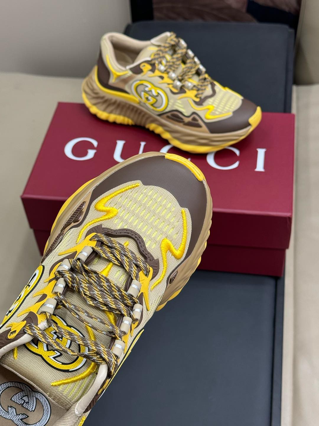 Men Women G*ucci Top Sneaker