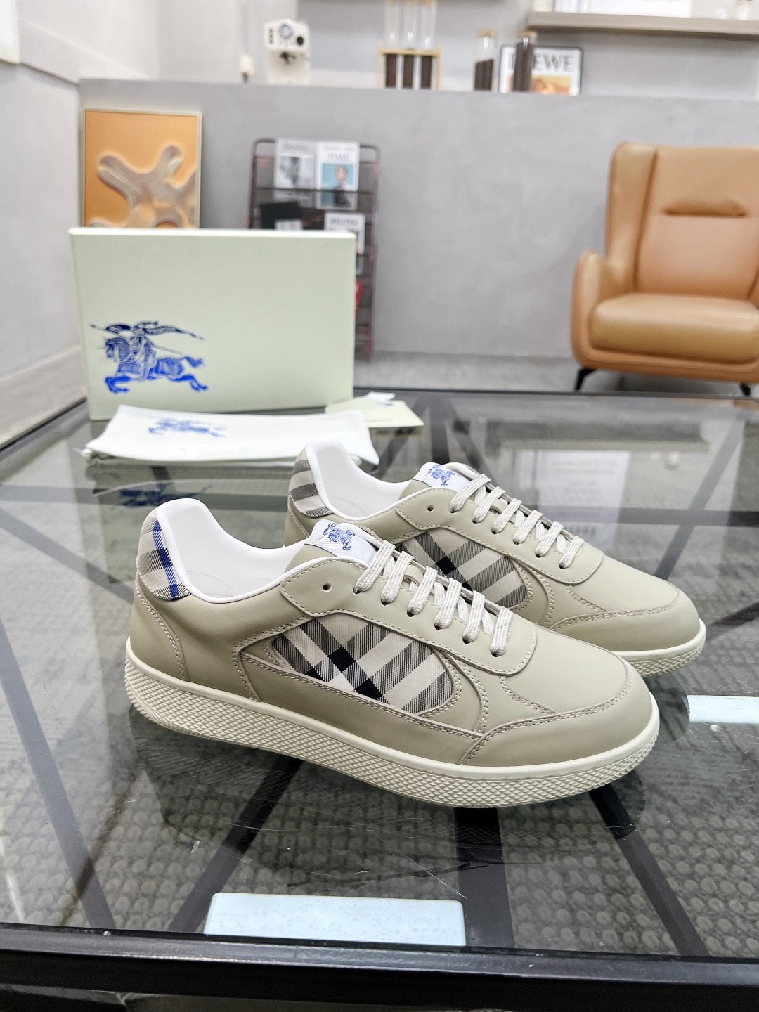 Men B*rberry Sneaker （）