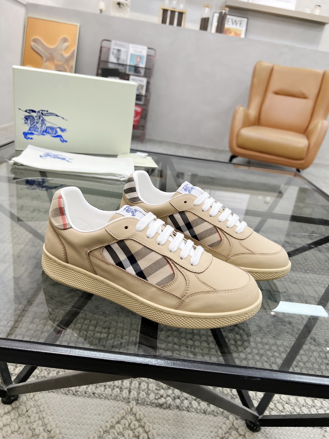 Men B*rberry Sneaker （）